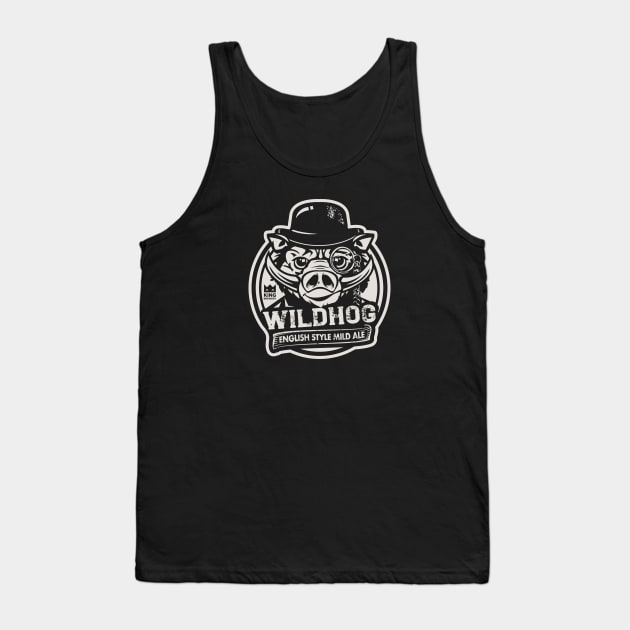 Wild Hog Mild English Ale Tank Top by SilverfireDesign